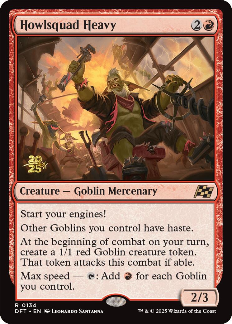 Howlsquad Heavy [Aetherdrift Prerelease Promos] | Odin's Place