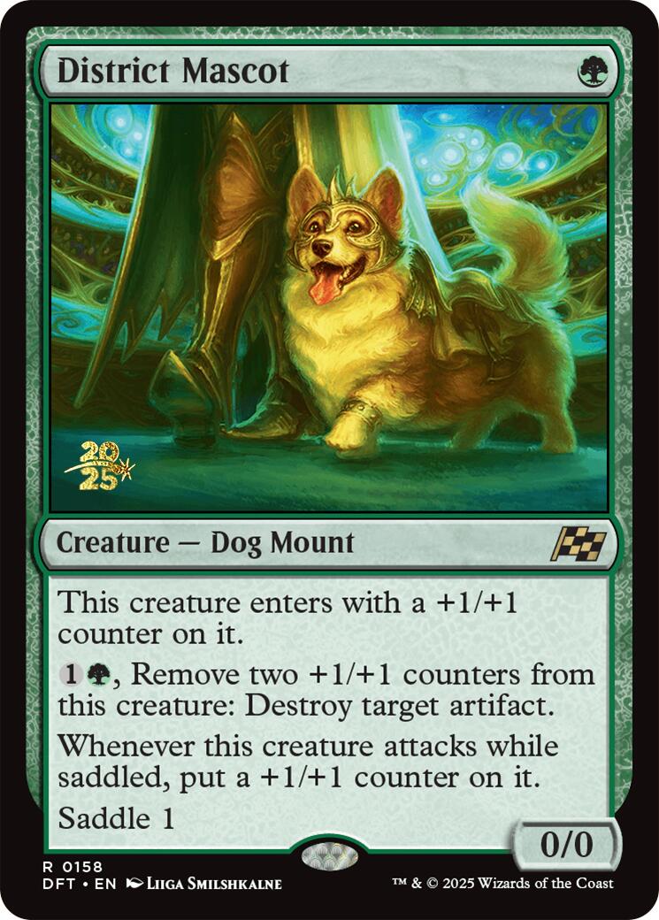 District Mascot [Aetherdrift Prerelease Promos] | Odin's Place