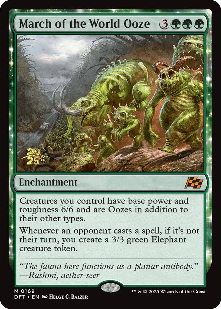 March of the World Ooze [Aetherdrift Prerelease Promos] | Odin's Place
