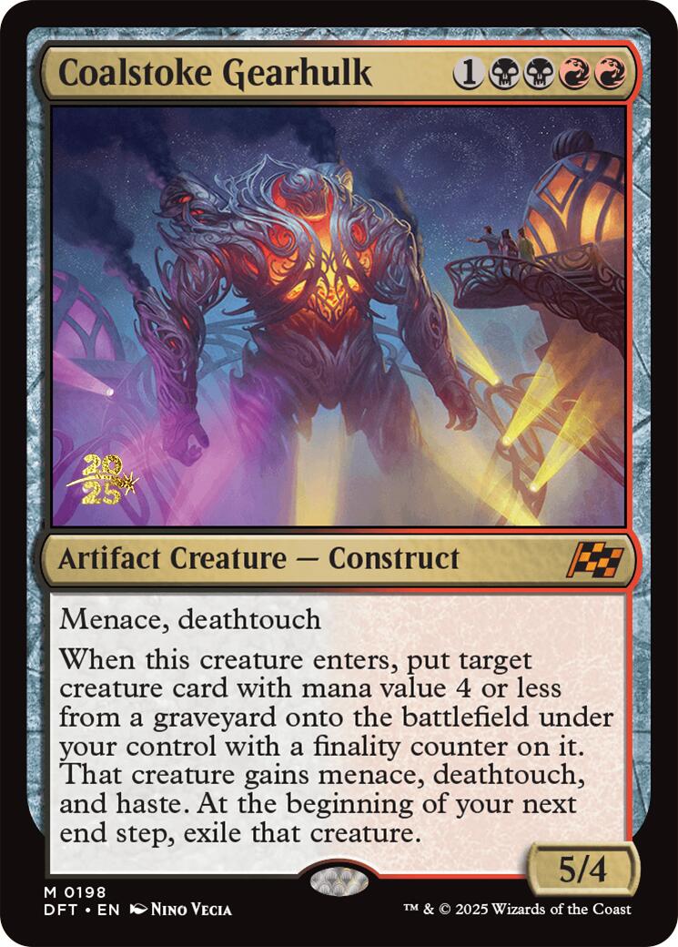 Coalstoke Gearhulk [Aetherdrift Prerelease Promos] | Odin's Place