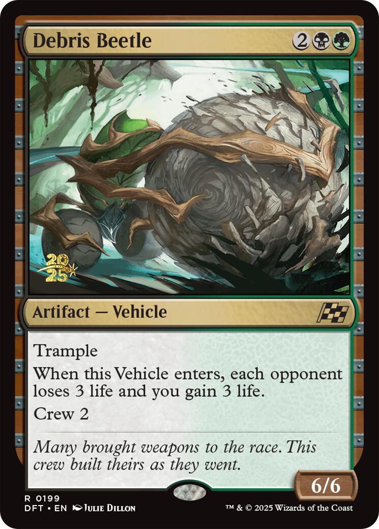 Debris Beetle [Aetherdrift Prerelease Promos] | Odin's Place