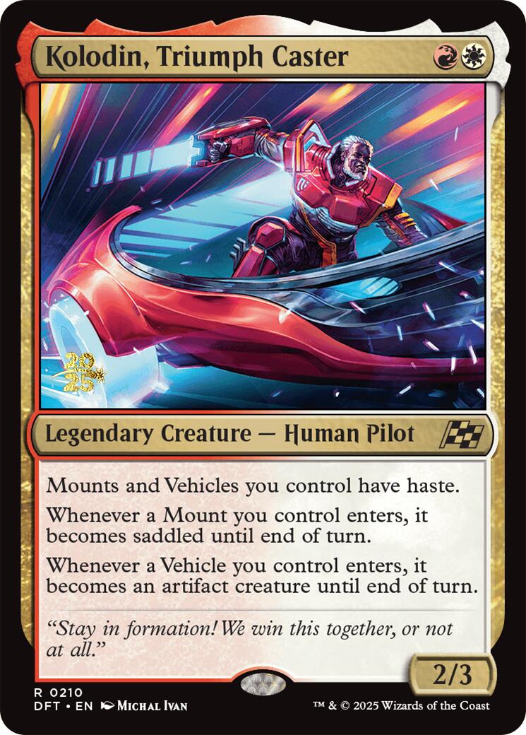 Kolodin, Triumph Caster [Aetherdrift Prerelease Promos] | Odin's Place