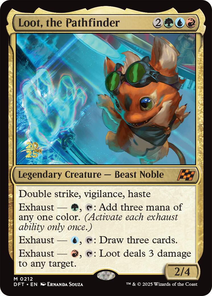 Loot, the Pathfinder [Aetherdrift Prerelease Promos] | Odin's Place