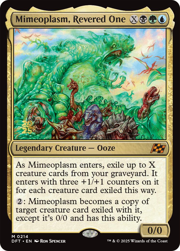 Mimeoplasm, Revered One [Aetherdrift Prerelease Promos] | Odin's Place