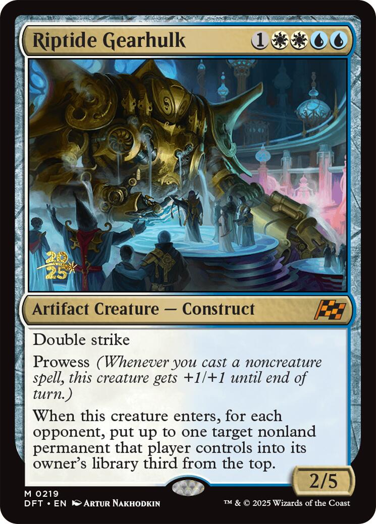 Riptide Gearhulk [Aetherdrift Prerelease Promos] | Odin's Place