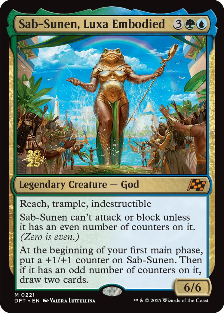 Sab-Sunen, Luxa Embodied [Aetherdrift Prerelease Promos] | Odin's Place