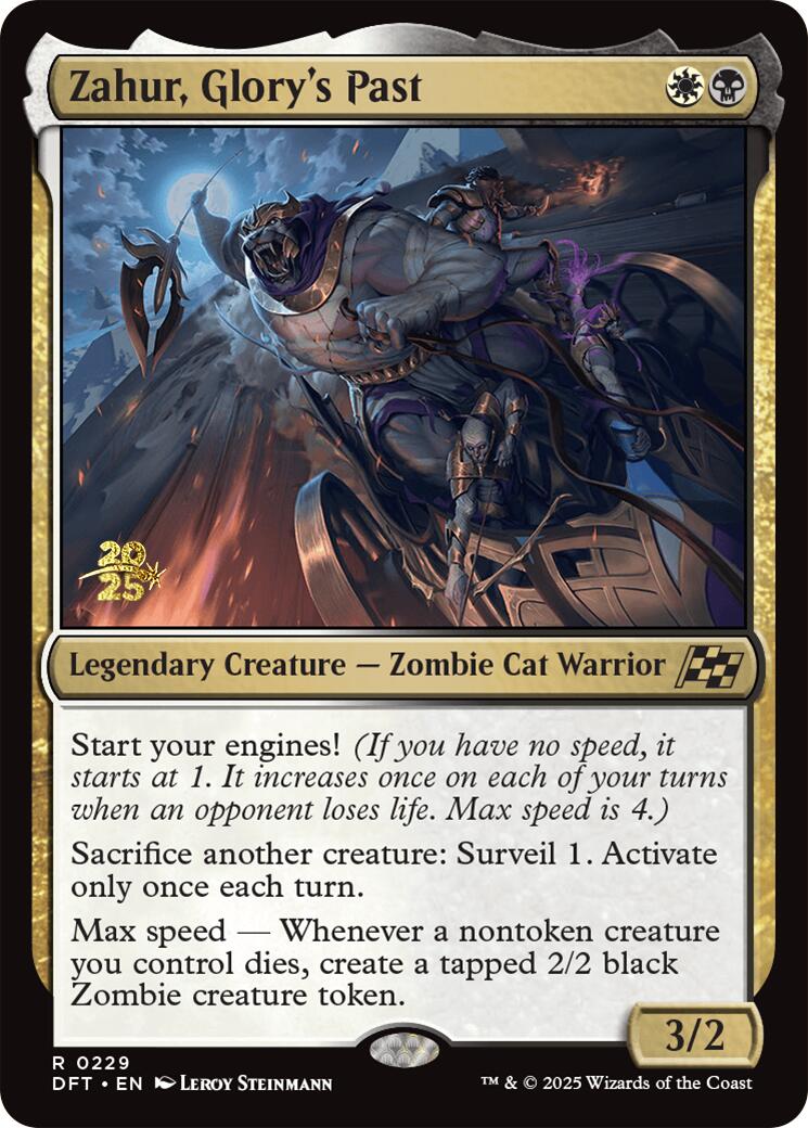 Zahur, Glory's Past [Aetherdrift Prerelease Promos] | Odin's Place