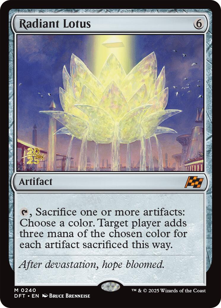 Radiant Lotus [Aetherdrift Prerelease Promos] | Odin's Place