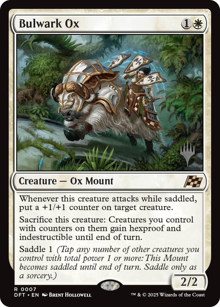 Bulwark Ox (Promo Pack) [Aetherdrift Promos] | Odin's Place