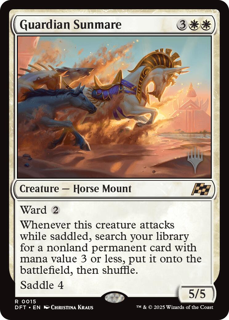 Guardian Sunmare (Promo Pack) [Aetherdrift Promos] | Odin's Place