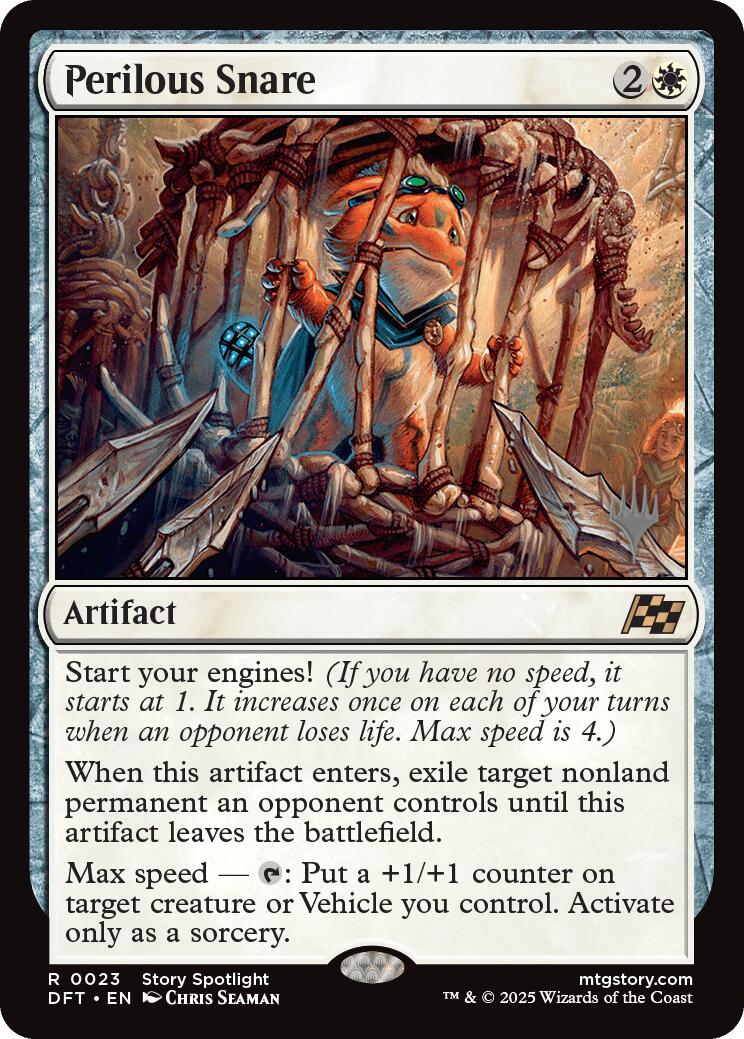 Perilous Snare (Promo Pack) [Aetherdrift Promos] | Odin's Place