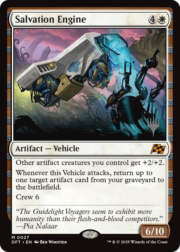 Salvation Engine (Promo Pack) [Aetherdrift Promos] | Odin's Place