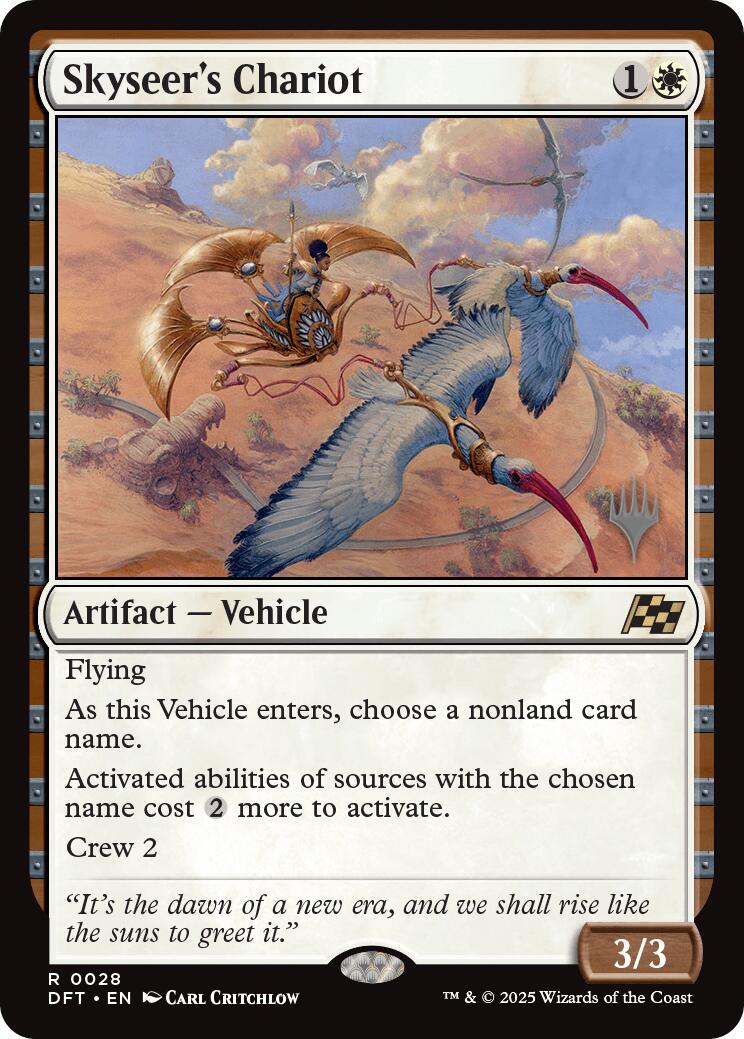 Skyseer's Chariot (Promo Pack) [Aetherdrift Promos] | Odin's Place