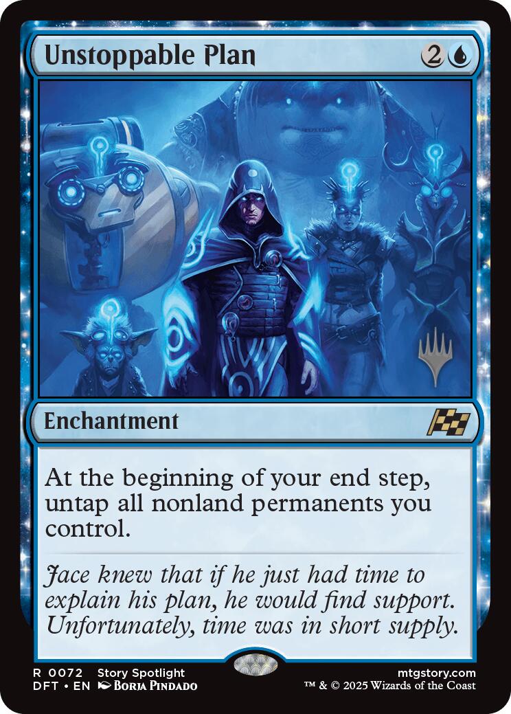 Unstoppable Plan (Promo Pack) [Aetherdrift Promos] | Odin's Place