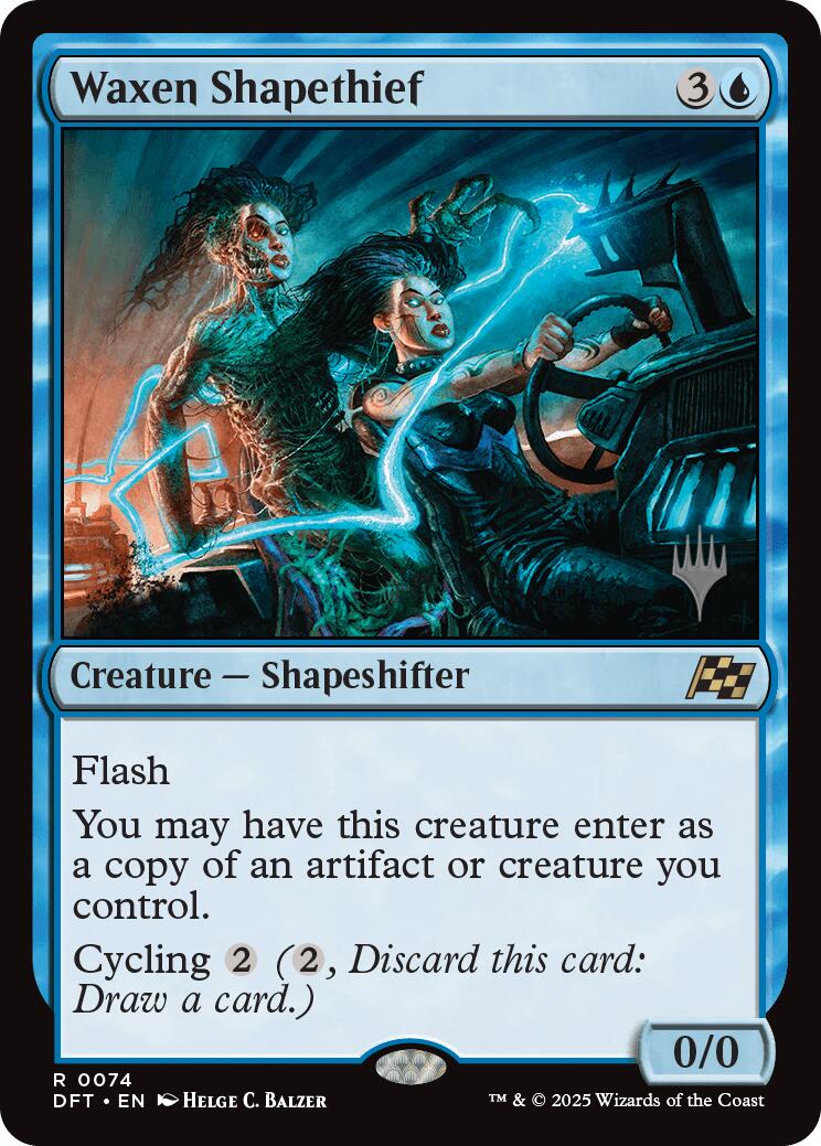 Waxen Shapethief (Promo Pack) [Aetherdrift Promos] | Odin's Place