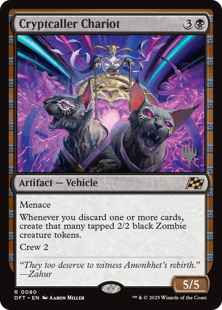 Cryptcaller Chariot (Promo Pack) [Aetherdrift Promos] | Odin's Place