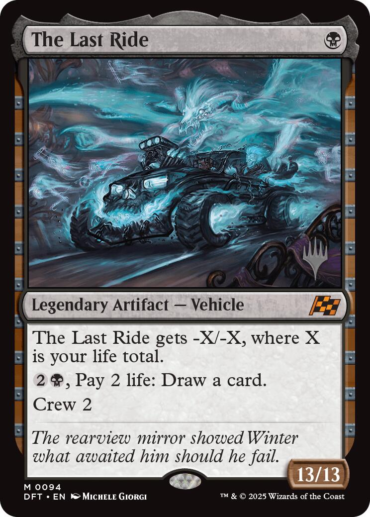 The Last Ride (Promo Pack) [Aetherdrift Promos] | Odin's Place