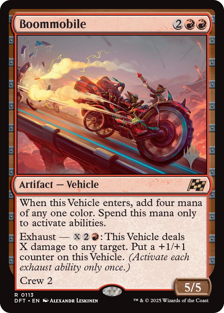 Boommobile (Promo Pack) [Aetherdrift Promos] | Odin's Place
