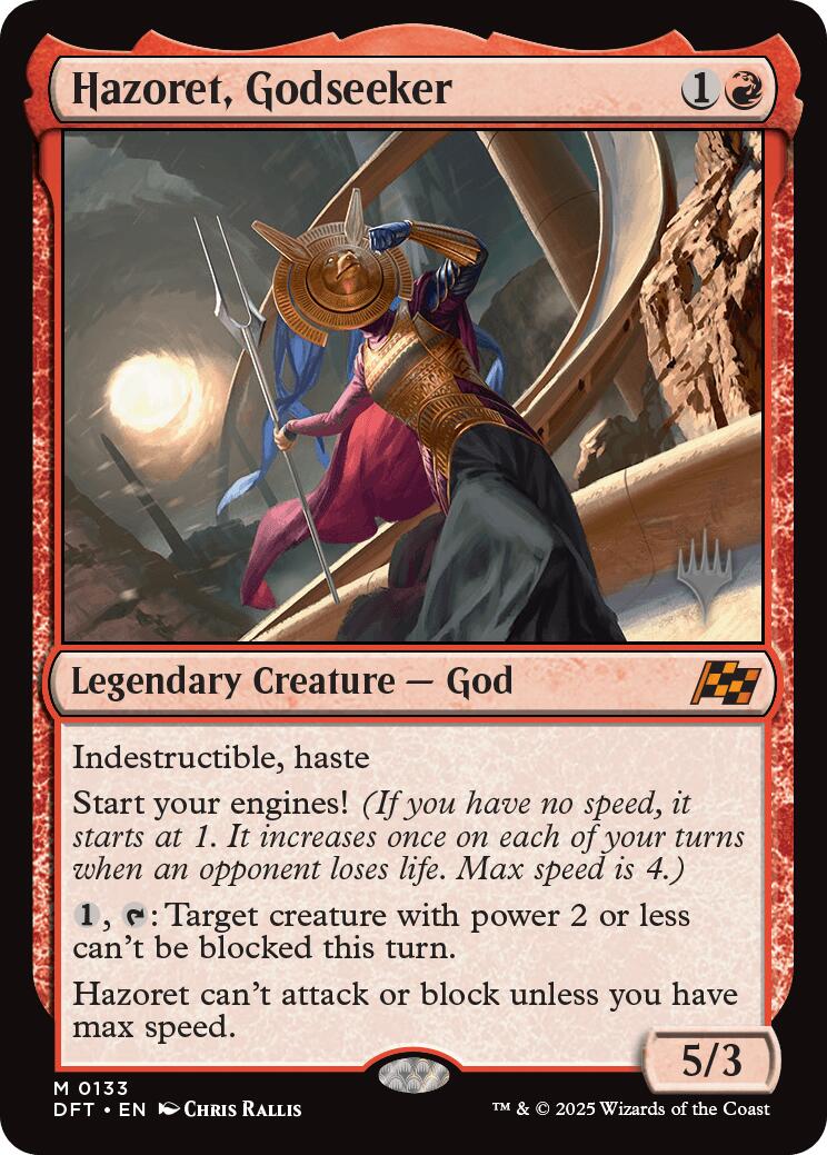 Hazoret, Godseeker (Promo Pack) [Aetherdrift Promos] | Odin's Place