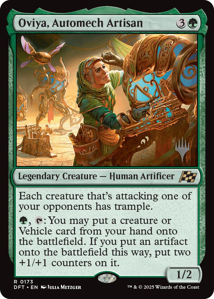 Oviya, Automech Artisan (Promo Pack) [Aetherdrift Promos] | Odin's Place
