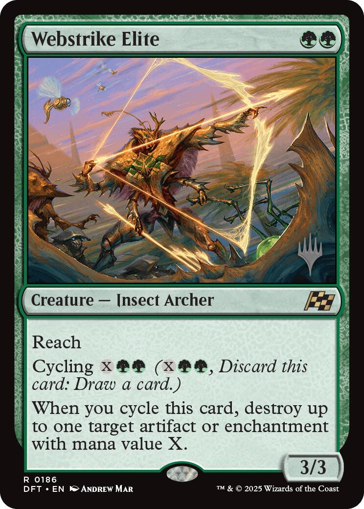 Webstrike Elite (Promo Pack) [Aetherdrift Promos] | Odin's Place
