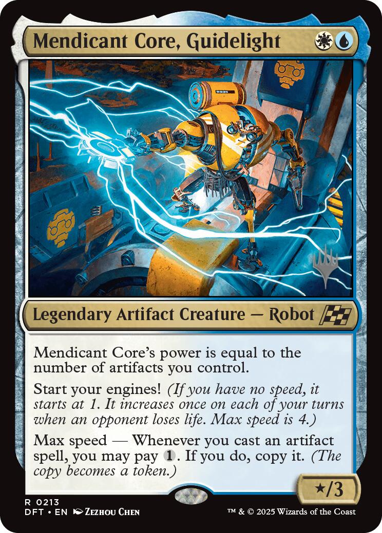 Mendicant Core, Guidelight (Promo Pack) [Aetherdrift Promos] | Odin's Place
