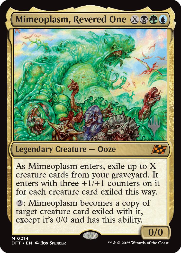Mimeoplasm, Revered One (Promo Pack) [Aetherdrift Promos] | Odin's Place