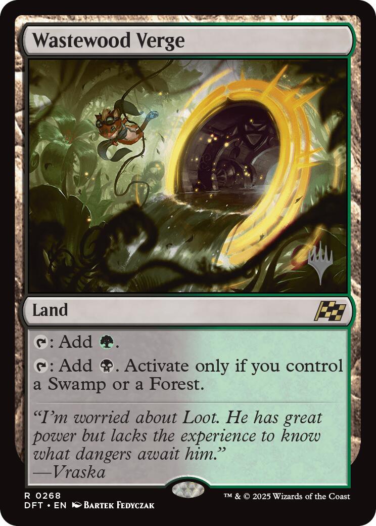 Wastewood Verge (Promo Pack) [Aetherdrift Promos] | Odin's Place