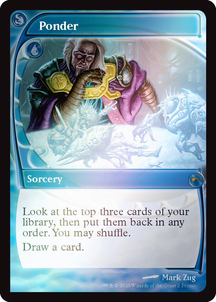 Ponder (Future Sight) [Secret Lair Drop Series] | Odin's Place