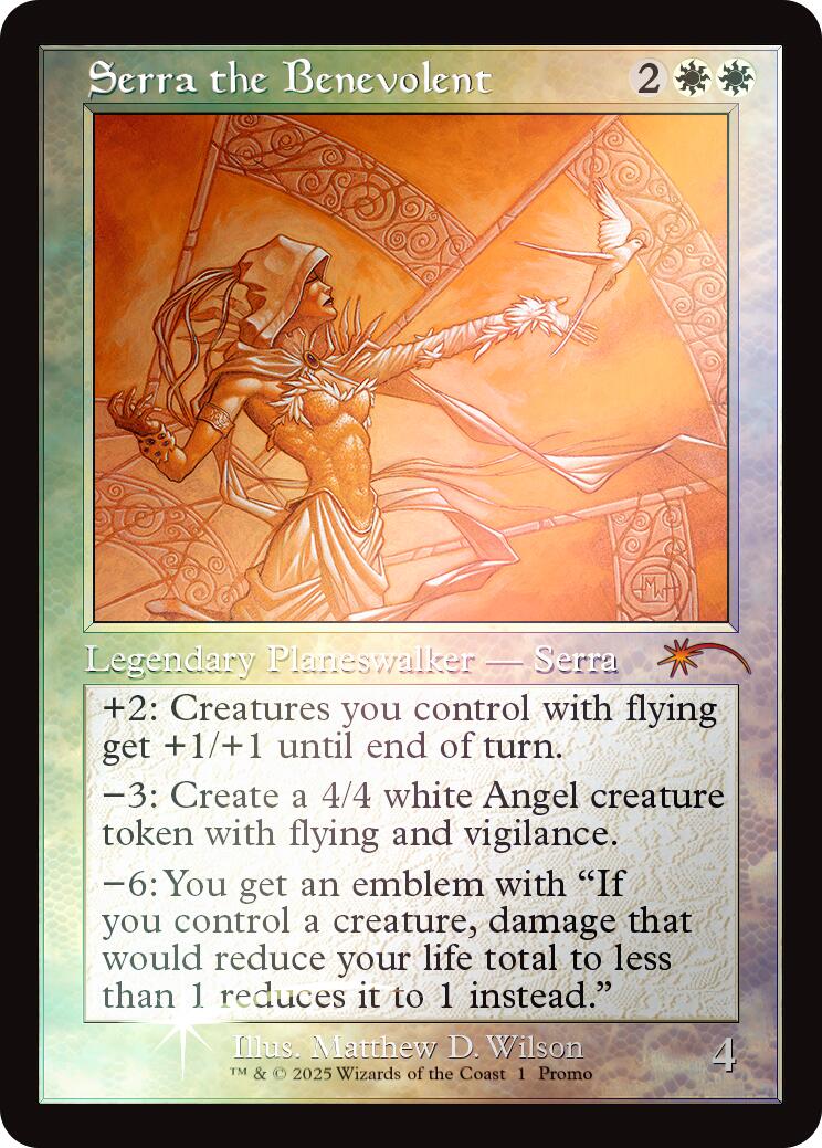 Serra the Benevolent (Retro Frame) [Secret Lair Drop Series] | Odin's Place