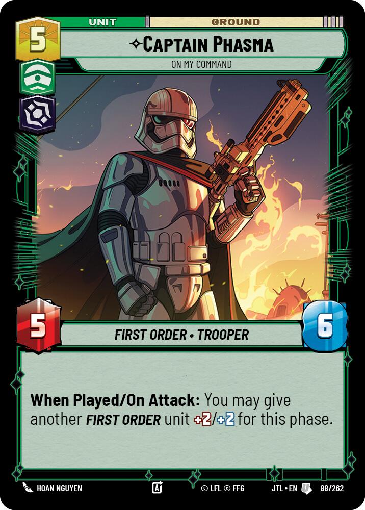 Captain Phasma - On My Command (088/262) (088/257) [Jump to Lightspeed] | Odin's Place