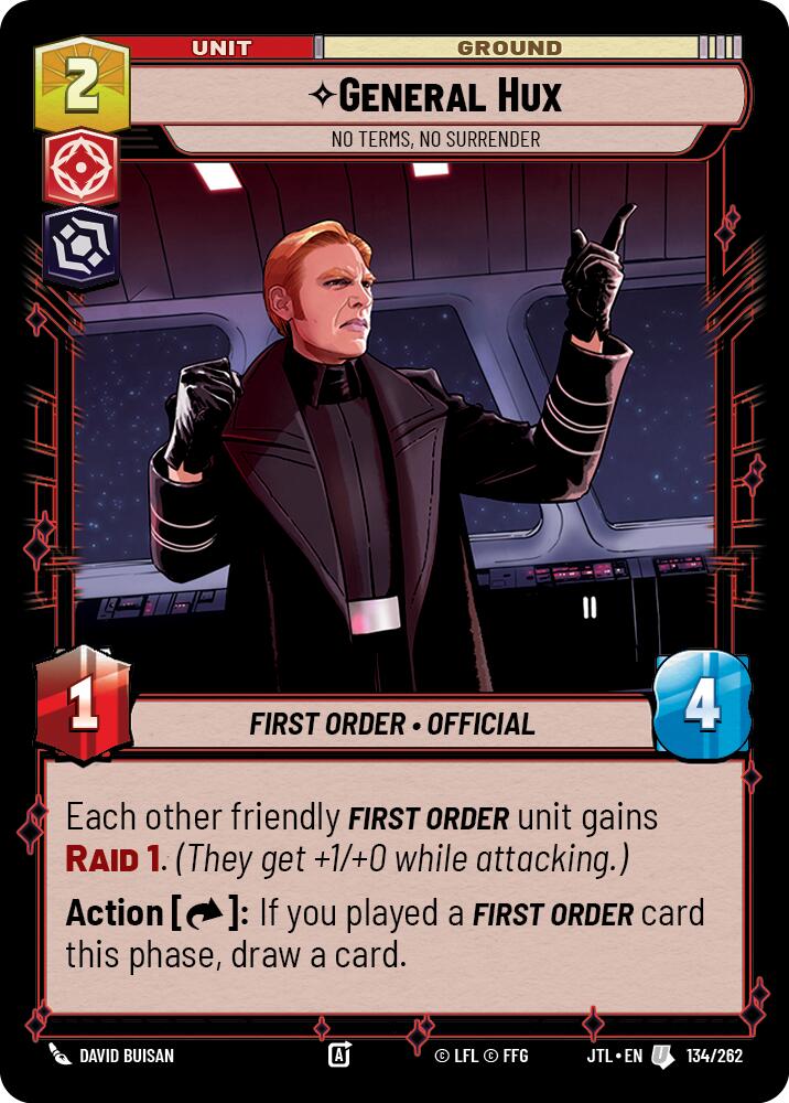 General Hux - No Terms, No Surrender (134/262) (134/257) [Jump to Lightspeed] | Odin's Place