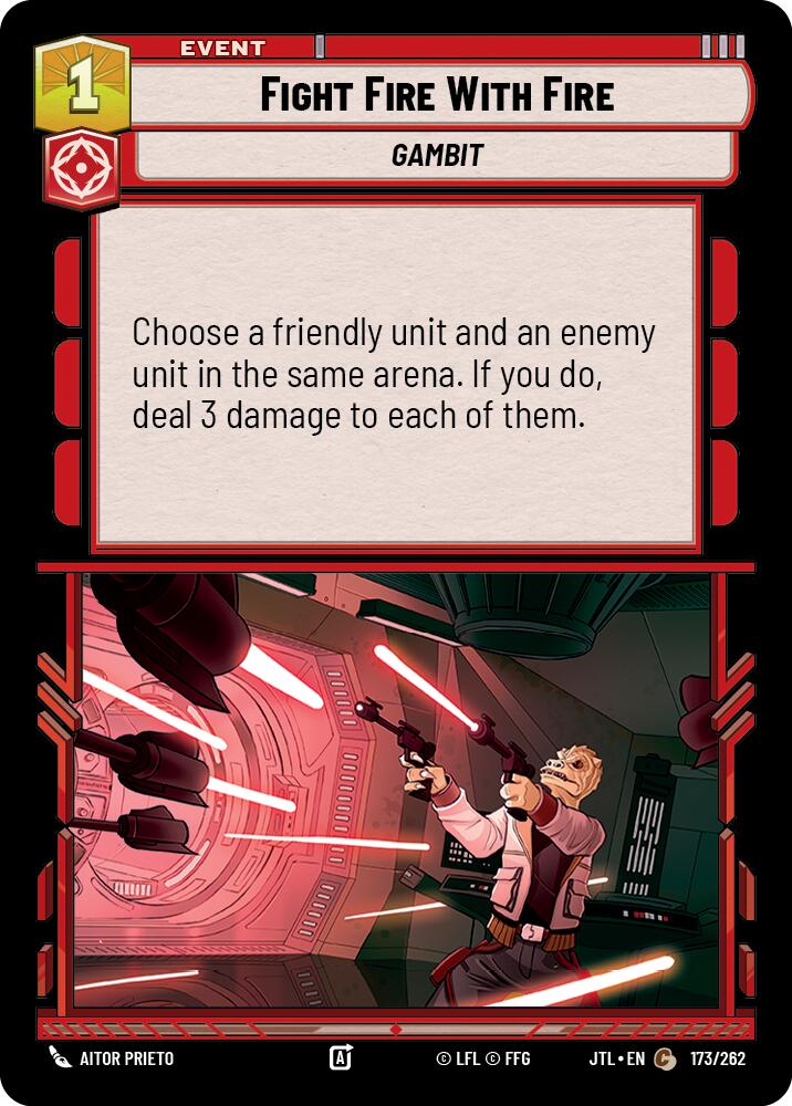 Fight Fire With Fire (173/262) (173/257) [Jump to Lightspeed] | Odin's Place