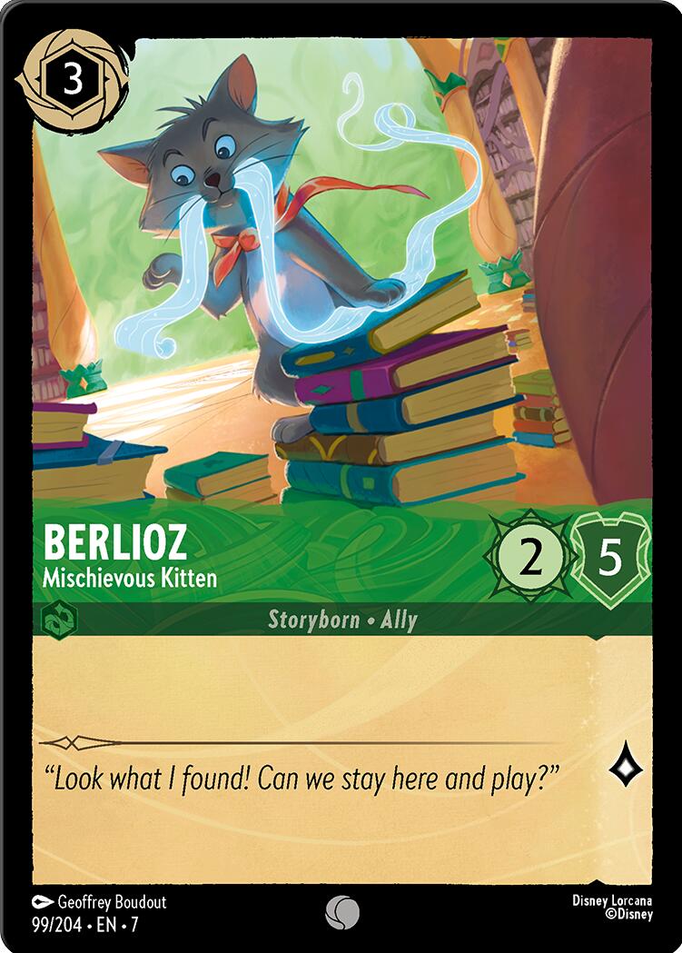 Berlioz - Mischievous Kitten (99/204) [Archazia's Island] | Odin's Place
