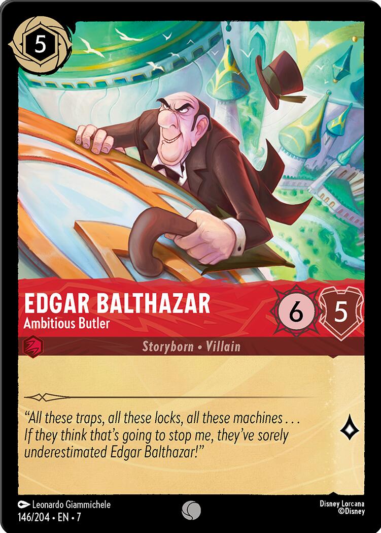 Edgar Balthazar - Ambitious Butler (146/204) [Archazia's Island] | Odin's Place