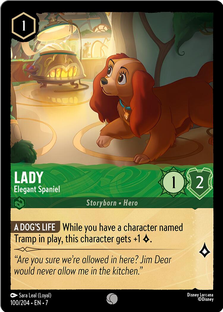 Lady - Elegant Spaniel (100/204) [Archazia's Island] | Odin's Place