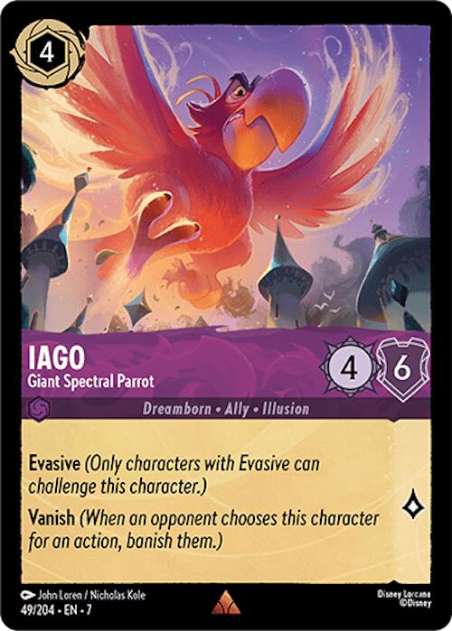 Iago - Giant Spectral Parrot (49/204) [Archazia's Island] | Odin's Place