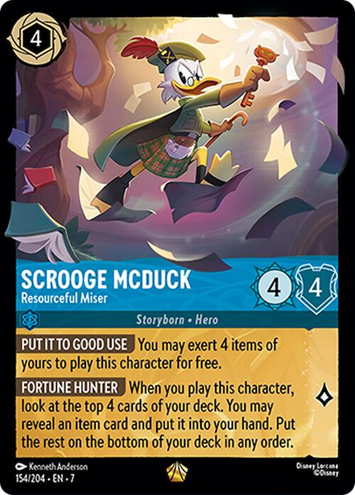 Scrooge McDuck - Resourceful Miser (154/204) [Archazia's Island] | Odin's Place