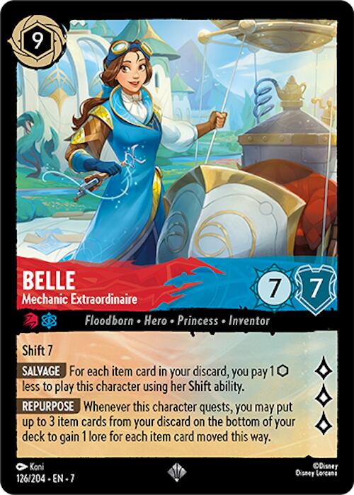 Belle - Mechanic Extraordinaire (126/204) [Archazia's Island] | Odin's Place