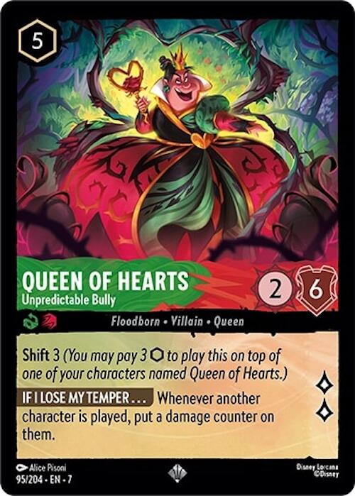 Queen of Hearts - Unpredictable Bully (95/204) [Archazia's Island] | Odin's Place