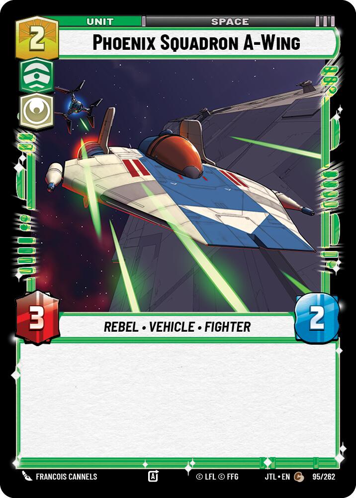 Phoenix Squadron A-Wing (095/262) (095/257) [Jump to Lightspeed] | Odin's Place