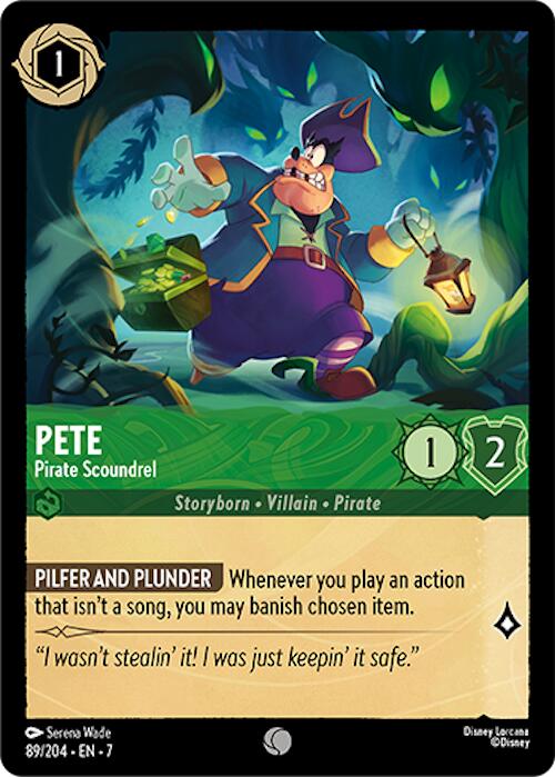 Pete - Pirate Scoundrel (89/204) [Archazia's Island] | Odin's Place