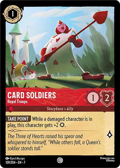 Card Soldiers - Royal Troops (129/204) [Archazia's Island] | Odin's Place