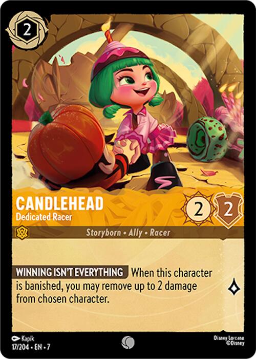 Candlehead - Dedicated Racer (17/204) [Archazia's Island] | Odin's Place