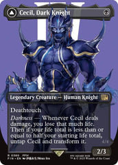 Cecil, Dark Knight // Cecil, Redeemed Paladin (Borderless) [FINAL FANTASY] | Odin's Place