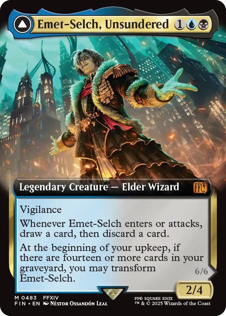 Emet-Selch, Unsundered // Hades, Sorcerer of Eld (Extended Art) [FINAL FANTASY] | Odin's Place