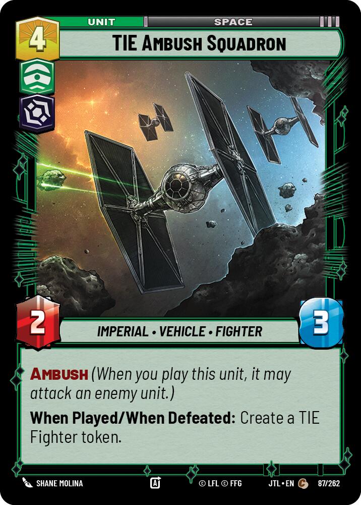 TIE Ambush Squadron (087/262) (087/257) [Jump to Lightspeed] | Odin's Place