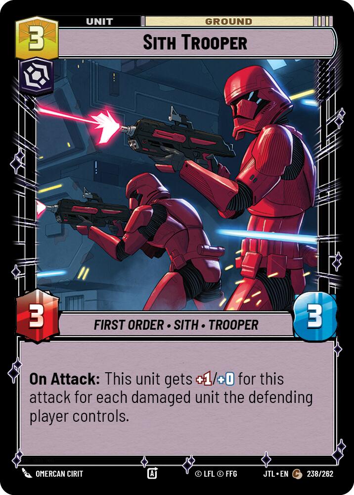 Sith Trooper (238/262) (238/257) [Jump to Lightspeed] | Odin's Place