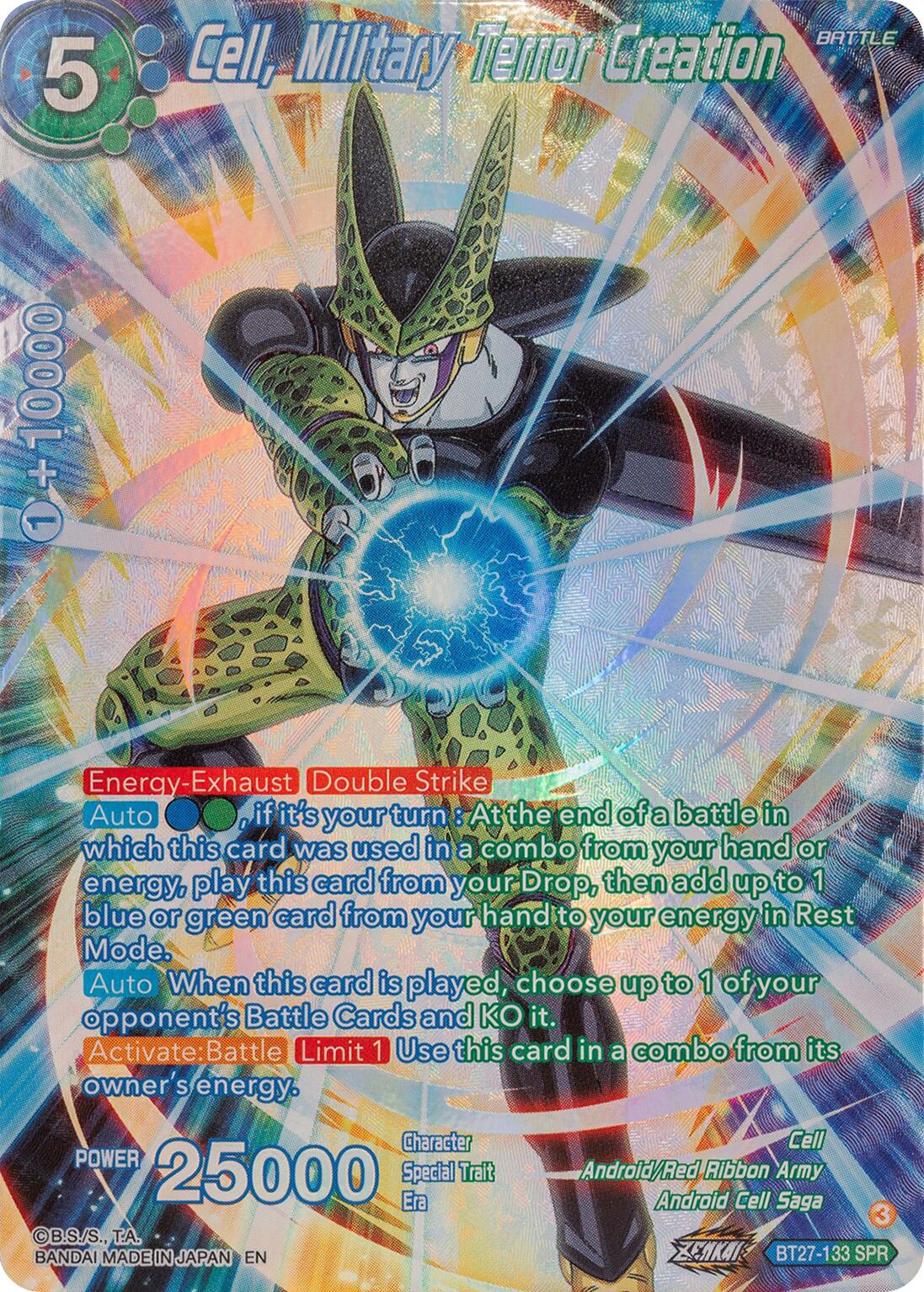 Cell, Military Terror Creation (SPR) (BT27-133) [History of Z] | Odin's Place