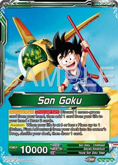 Son Goku // Son Goku & Bulma, First Encounter (SLR) (BT27-044) [History of Z] | Odin's Place